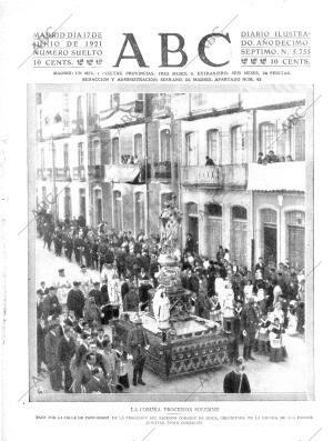 ABC MADRID 17-06-1921 página 1