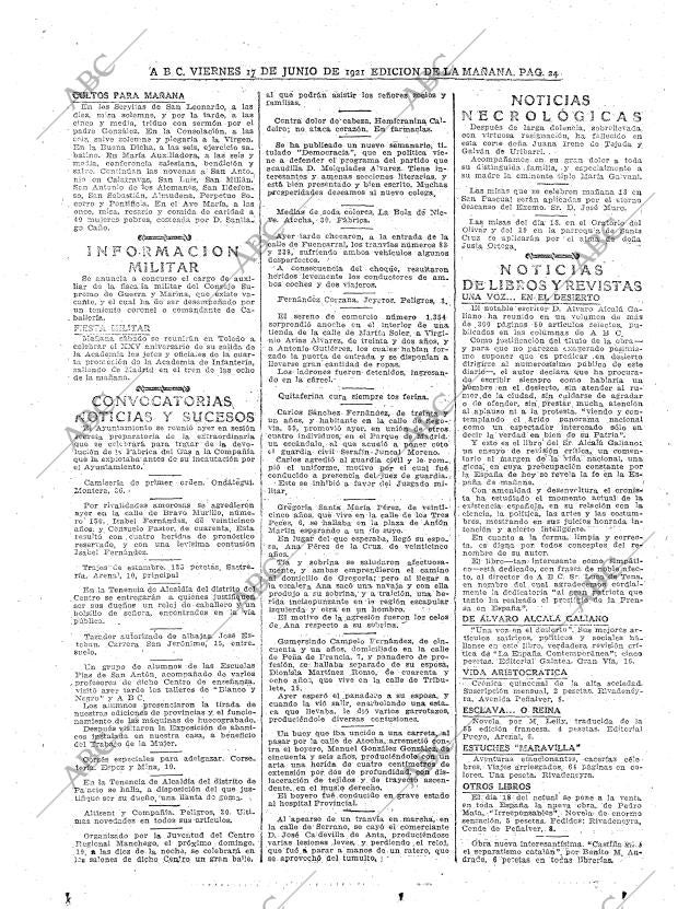 ABC MADRID 17-06-1921 página 24