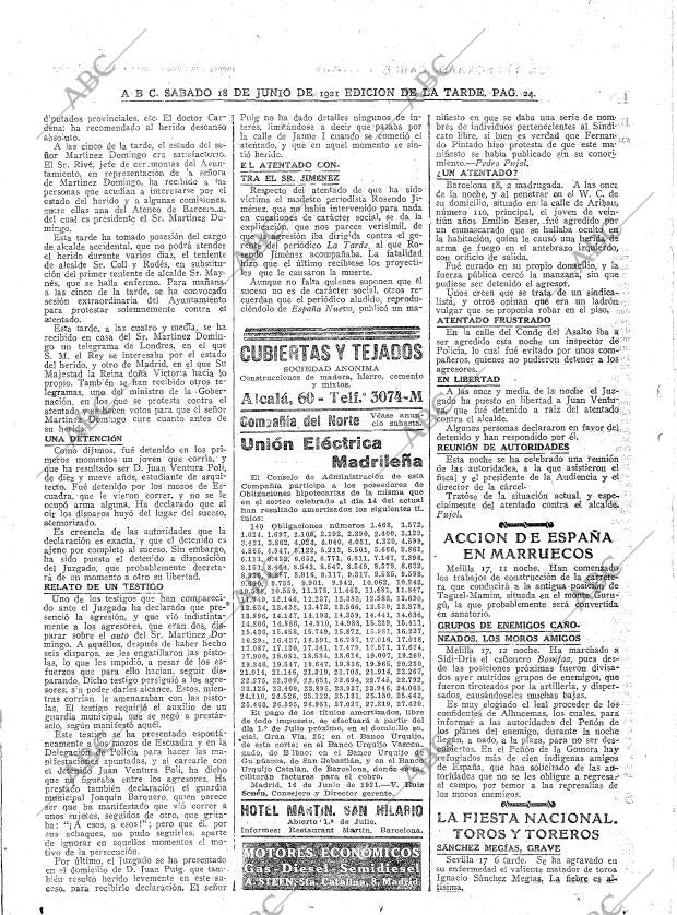 ABC MADRID 18-06-1921 página 24