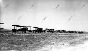 Aparatos Militares del aeródromo de cuatro Vientos que Tomaron parte en El...