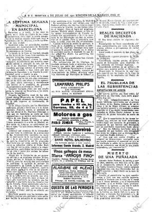 ABC MADRID 05-07-1921 página 16