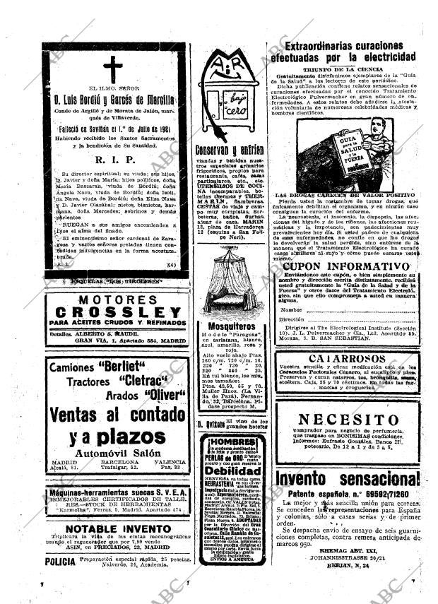 ABC MADRID 05-07-1921 página 27