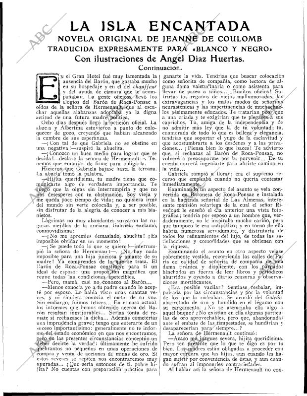 BLANCO Y NEGRO MADRID 10-07-1921 página 15