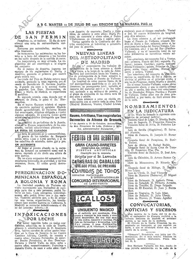 ABC MADRID 12-07-1921 página 22