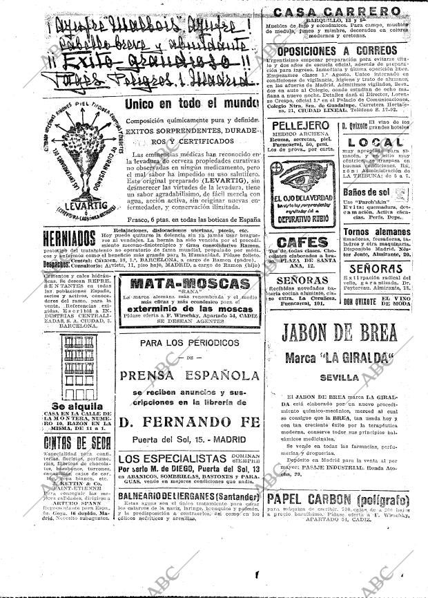 ABC MADRID 17-07-1921 página 32