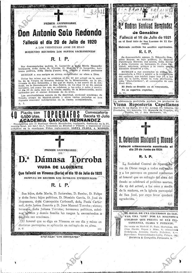 ABC MADRID 17-07-1921 página 33