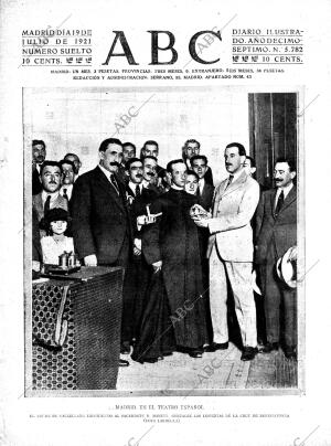 ABC MADRID 19-07-1921 página 1