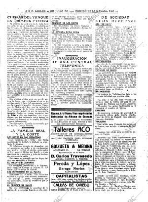 ABC MADRID 23-07-1921 página 12