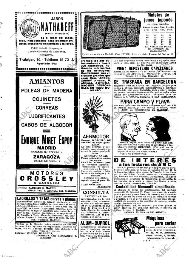 ABC MADRID 23-07-1921 página 23