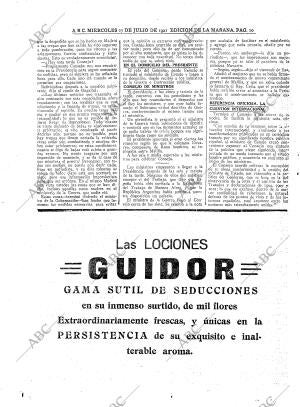 ABC MADRID 27-07-1921 página 10