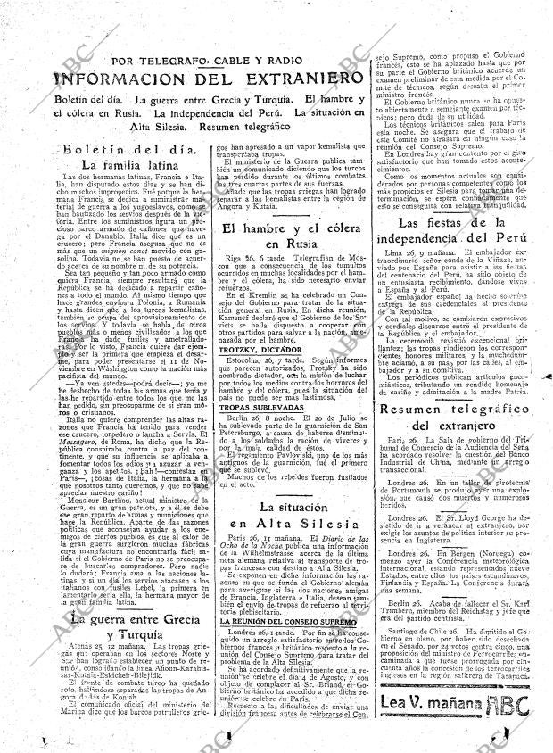 ABC MADRID 27-07-1921 página 17