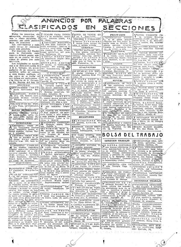 ABC MADRID 27-07-1921 página 20