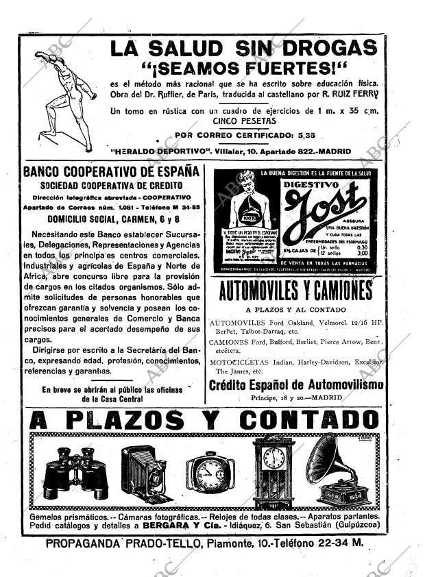 ABC MADRID 28-07-1921 página 2