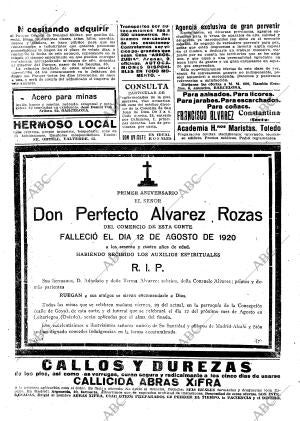 ABC MADRID 28-07-1921 página 22