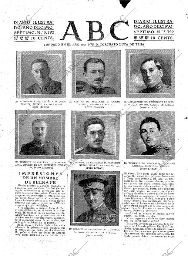 ABC MADRID 30-07-1921 página 3