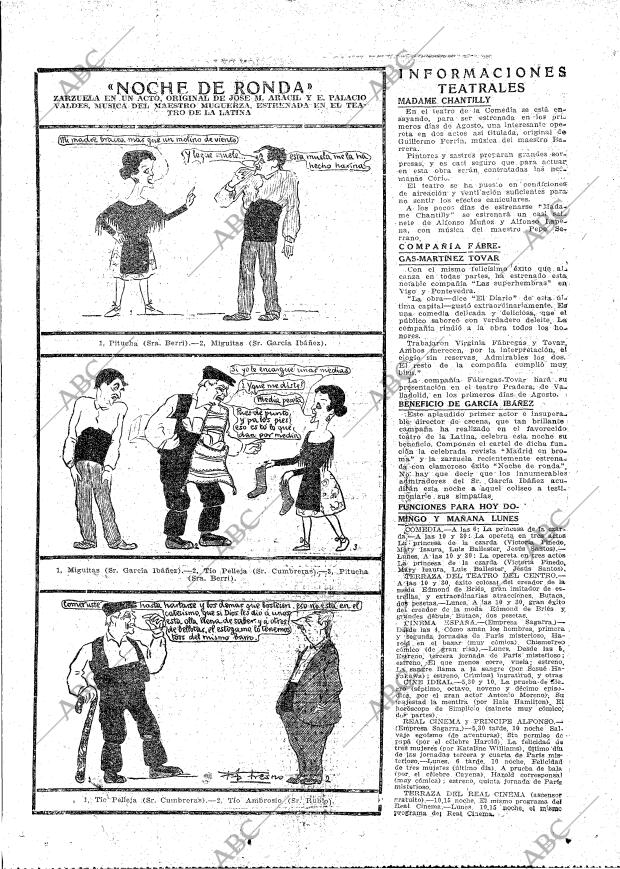 ABC MADRID 31-07-1921 página 23