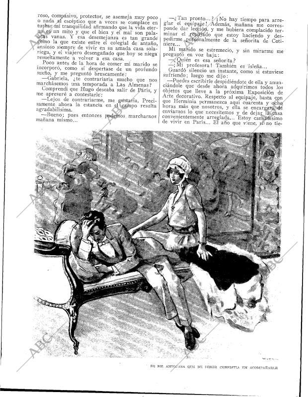 BLANCO Y NEGRO MADRID 31-07-1921 página 17