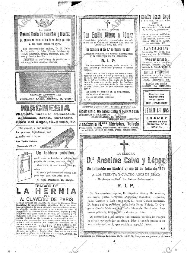 ABC MADRID 02-08-1921 página 19