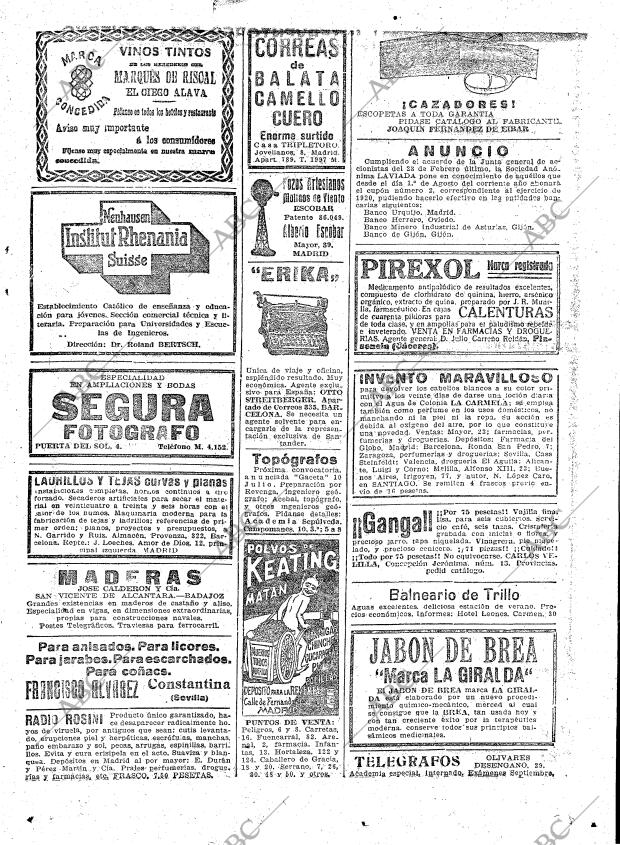 ABC MADRID 02-08-1921 página 21