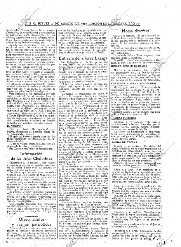 ABC MADRID 04-08-1921 página 11