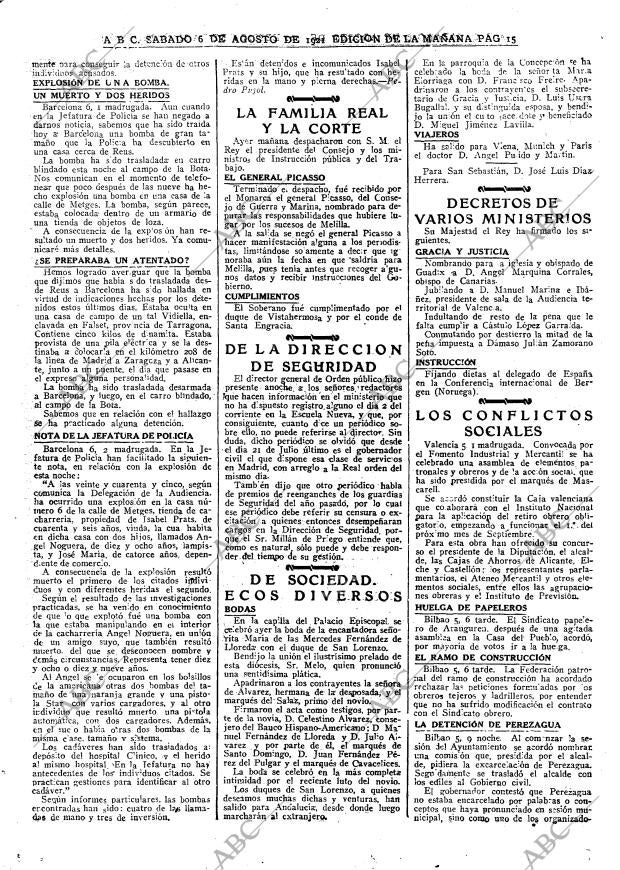 ABC MADRID 06-08-1921 página 15