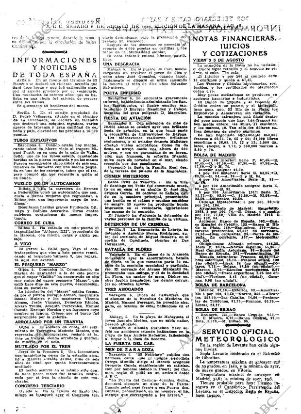 ABC MADRID 06-08-1921 página 16