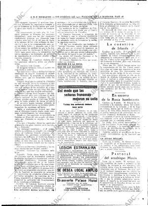 ABC MADRID 14-08-1921 página 26