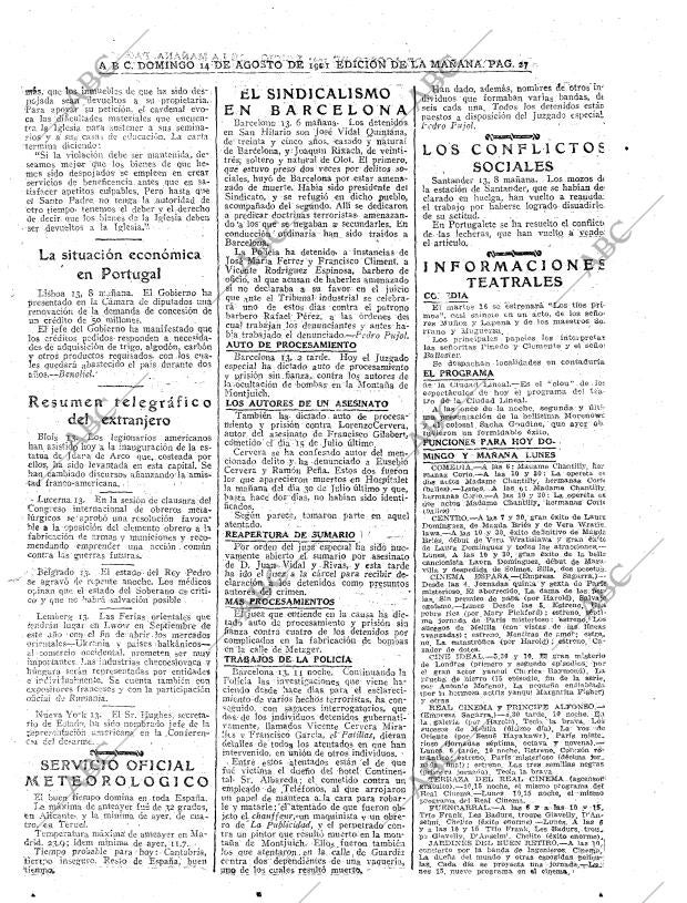 ABC MADRID 14-08-1921 página 27