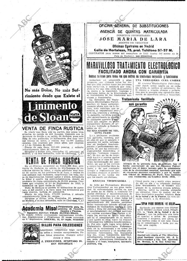 ABC MADRID 14-08-1921 página 36