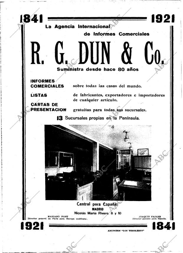 ABC MADRID 14-08-1921 página 40