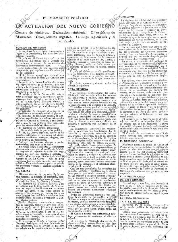 ABC MADRID 16-08-1921 página 11