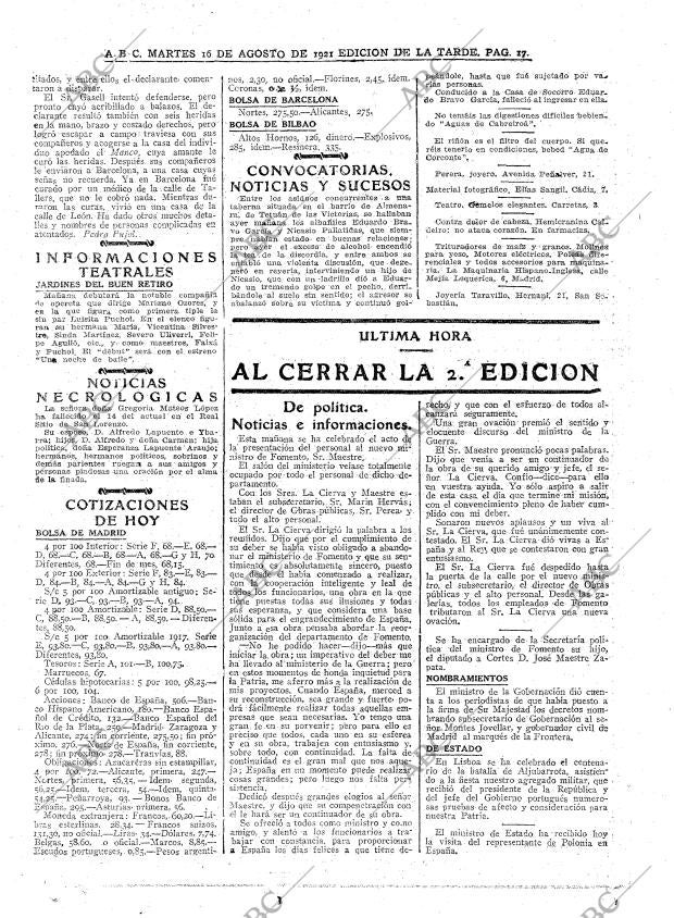 ABC MADRID 16-08-1921 página 17