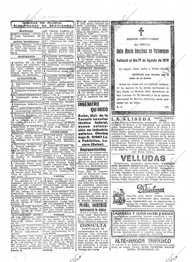 ABC MADRID 16-08-1921 página 19