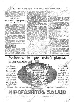 ABC MADRID 16-08-1921 página 8