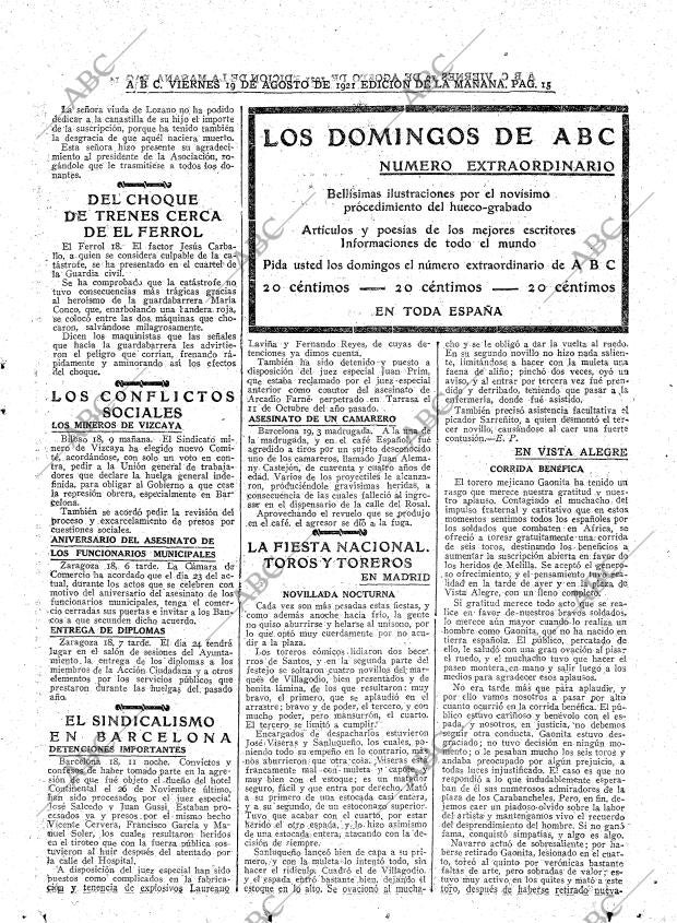 ABC MADRID 19-08-1921 página 15