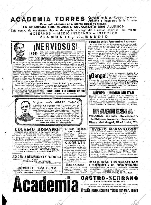 ABC MADRID 19-08-1921 página 23