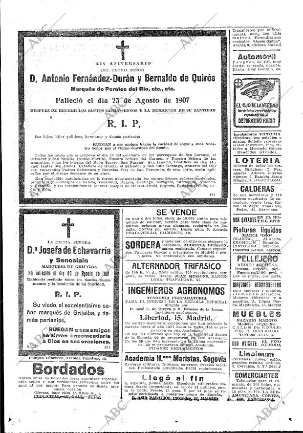 ABC MADRID 21-08-1921 página 29