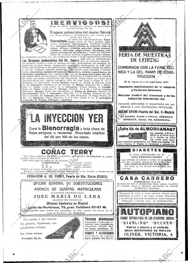 ABC MADRID 21-08-1921 página 30