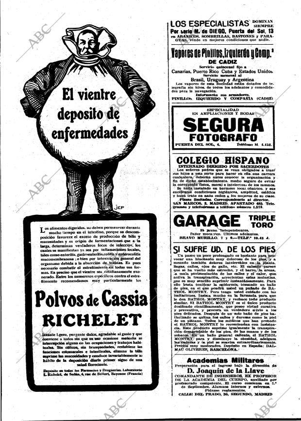 ABC MADRID 21-08-1921 página 31