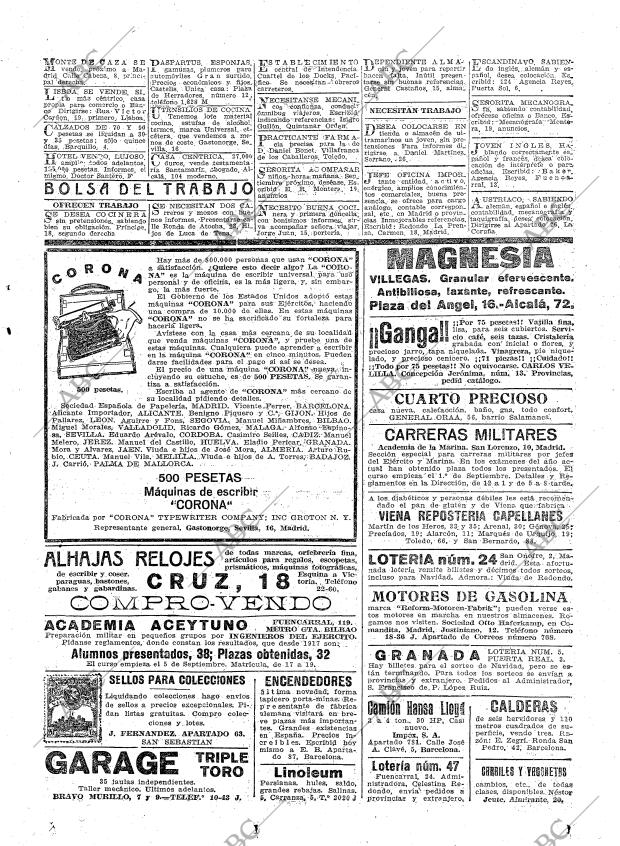 ABC MADRID 23-08-1921 página 25