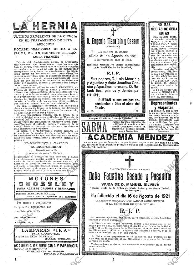 ABC MADRID 23-08-1921 página 26