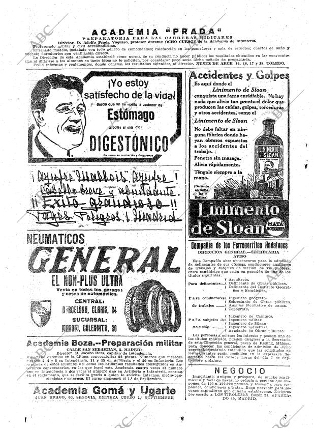 ABC MADRID 23-08-1921 página 30