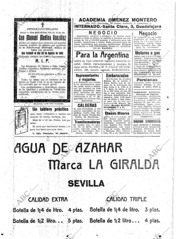 ABC MADRID 24-08-1921 página 22