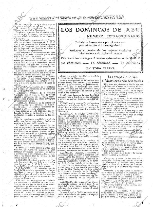 ABC MADRID 26-08-1921 página 11