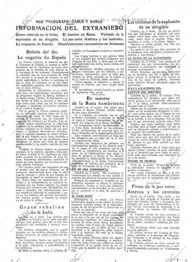 ABC MADRID 26-08-1921 página 15