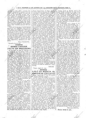 ABC MADRID 26-08-1921 página 6