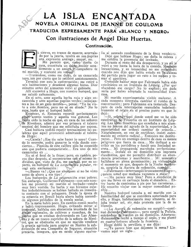 BLANCO Y NEGRO MADRID 28-08-1921 página 15