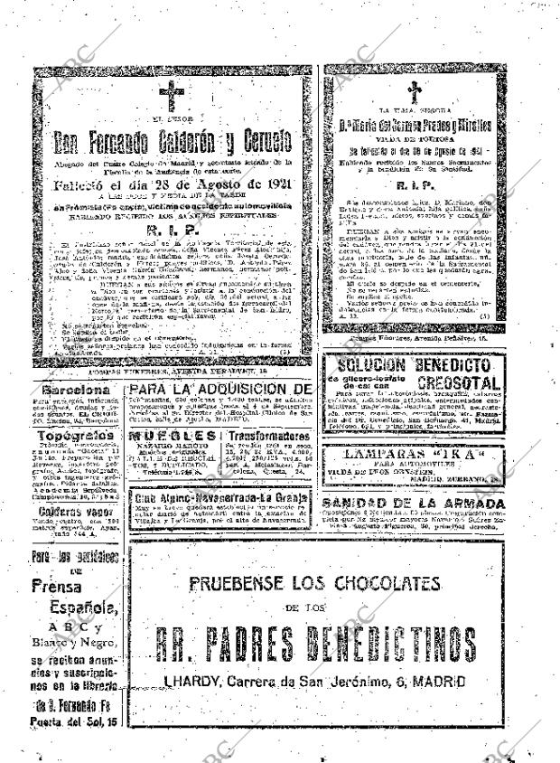 ABC MADRID 30-08-1921 página 28