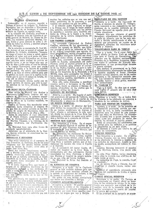 ABC MADRID 05-09-1921 página 11