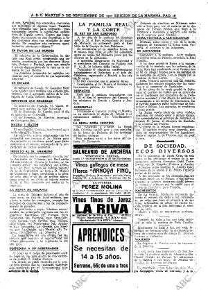 ABC MADRID 06-09-1921 página 16